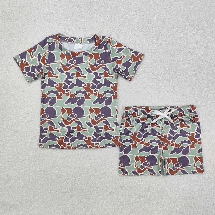 Duck Camo Shorts Set - 3 Styles -