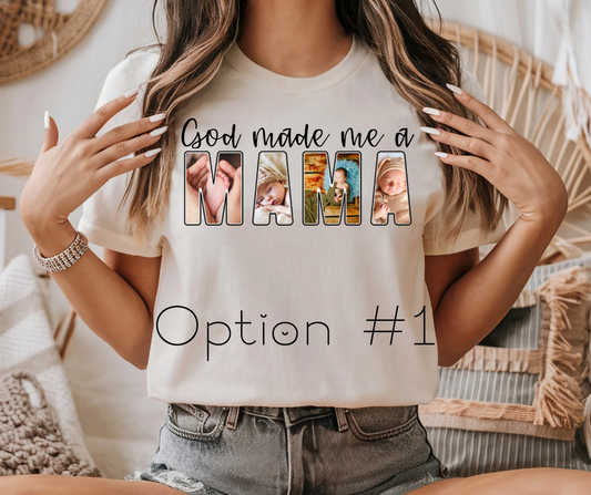 2 DAYS ONLY - Closes 5/1 Mother's Day God Made Me A.. Shirt